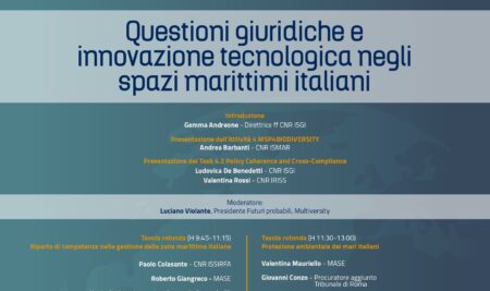 Questioni giuridiche e innovazione tecnologica negli spazi marittimi italiani